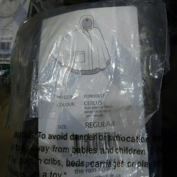 November Rain Poncho-Women's-Cereus - Picture 2 of 2